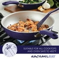 thumbnail image 4 of Rachael Ray 13 Pc Create Delicious Aluminum Nonstick Cookware Set, Purple Shimmer, 4 of 7