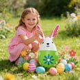 thumbnail image 5 of ERK Easter Decor Easter Inflatable Bunny Rabbit With Colorful Eggs Holiday Blow Up For Indoor Outdoor Garden Yard Porch Party, 5 of 5