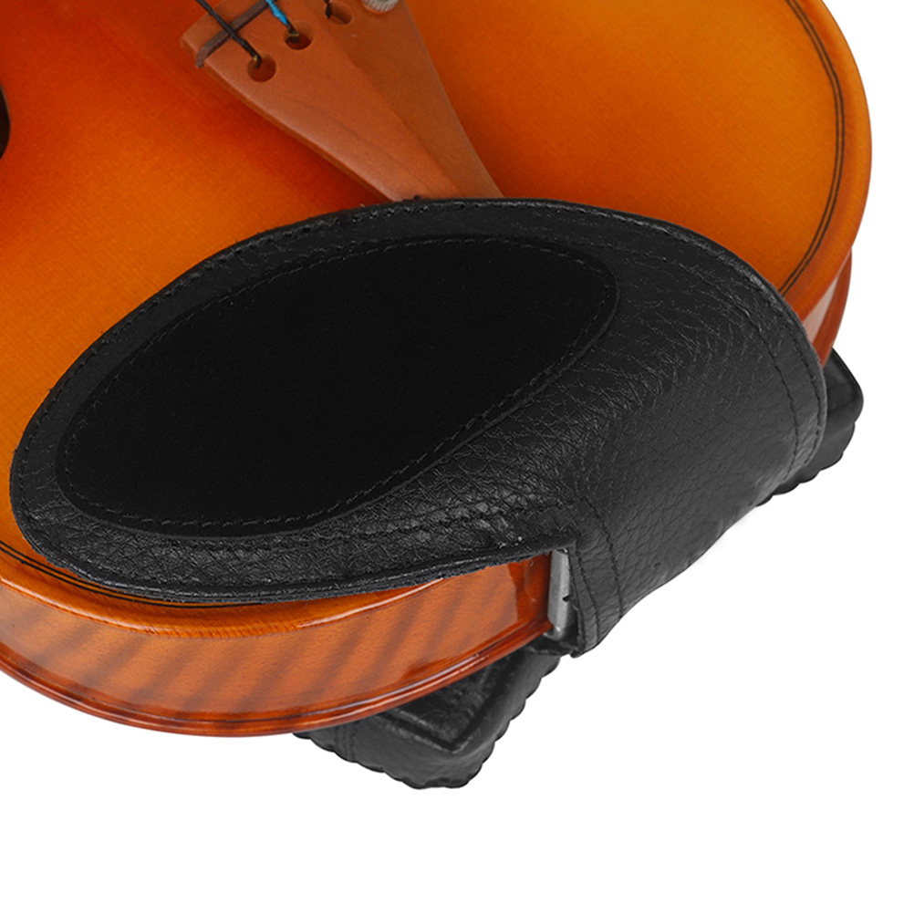 BESTYASH Black Violin Shoulder Rest Pad for Comfortable Fit, Ideal for Professional and Beginner Violin Players