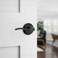 thumbnail image 6 of Kwikset 730SEL-514 Sedona Privacy Door Lever Set - Black, 6 of 7