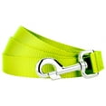 thumbnail image 2 of Country Brook Petz® 3/4 inch Nylon Dog Leash - Hot Yellow, 6 Foot, 2 of 5