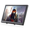 thumbnail image 1 of KALESMART Moniteur de Jeu Portable 15,6 Pouces Full HD Moniteur PC avec Double HDMI Écran IPS 1920x1080 avec Sortie Audio pour Raspberry Pi PS4 WiiU Xbox One S Windows 7 8 10, 1 of 3