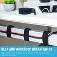 thumbnail image 2 of Straps,Self-Grip,3/4x12 ft.,Black,PK4, 12', 3/4" W, Black, 4 PK VEL131, 2 of 8