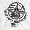 thumbnail image 2 of Top Gun Volleyball Women's Loose T-Shirt, White, X-Large, 2 of 4
