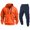 Saffron, variant on MLQIDK Mens Big and Tall 2 Piece Set Workout Gym Fleece Hoodie and Cargo Sweatpants Athletic Sweatsuits Winter Casual Tracksuits Jogging Sweat Suits Lounge Outfit Navy S