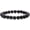 Lava Stone, variant on Men Women 8mm Natural Stone Lava Rock Diffuser Bracelet Elastic Yoga Agate Beads Bracelet Bangle