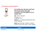 thumbnail image 2 of Air Conditioning, Alternator and Power Steering Accessory Drive Belt - Compatible with 2018 BMW X5 3.0L 6-Cylinder GAS, 2 of 2