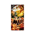 thumbnail image 2 of Fall Thanksgiving Halloween Door Curtain, 70.9 x 35.4 inches Polyester Door Cover for Party Garden Wall Decor Festive Backdrop, 2 of 6