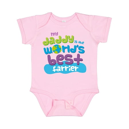 

Inktastic World’s Best Farrier Daddy Gift Baby Boy or Baby Girl Bodysuit