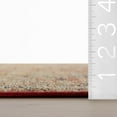 thumbnail image 2 of nuLOOM Cirella Traditional Medallion Washable Area Rug, 7' 10" x 10', Cirella Red, 2 of 7