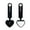 Black, variant on Baggage Backpack Tags Suitcase Luggage Heart Tag PU Leather-Name ID Address Invitation Label Travel Accessories Portable