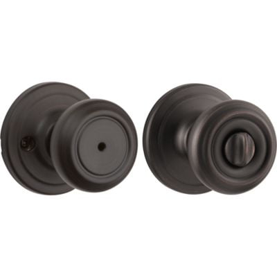Kwikset Cameron Bed/Bath Knob in VB