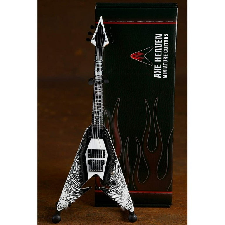 Metallica Kirk Hammett Death Magnetic V Miniature Guitar Replica