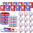 thumbnail image 1 of Juego de 36 piezas para fiestas de béisbol MTLEE con bolsas y pulseras, 1 of 6