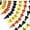 Black Gold Orange, variant on 40M/130FT Black Gold Glitter Triangle Pennant Banner Flag Metallic Bunting Fabric Garland for Christmas Graduation Anniversary Birthday Engagement Wedding Anniversary Casino Party Decorations Decor