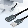 thumbnail image 4 of Visland Extension Cable High-speed Lossless Stable Data Transmission Plug Play USB Male to Female Extension Data Sync Cord Computer Accessories, 4 of 8