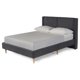thumbnail image 4 of Cama Matrimonial Makora Mavi Oxford Tapizada en Tela Tipo Velvet (No Incluye Colchón), 4 of 8