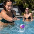 thumbnail image 3 of EclipseJewels Bounce Ball for Pool – Purple Colorful Water Skipping Ball, Excellent Swimming Pool Toy, Beach Lake River Game, Ideal for Pool Parties, Bounce Games, and Water Ball Competitions, 3 of 3