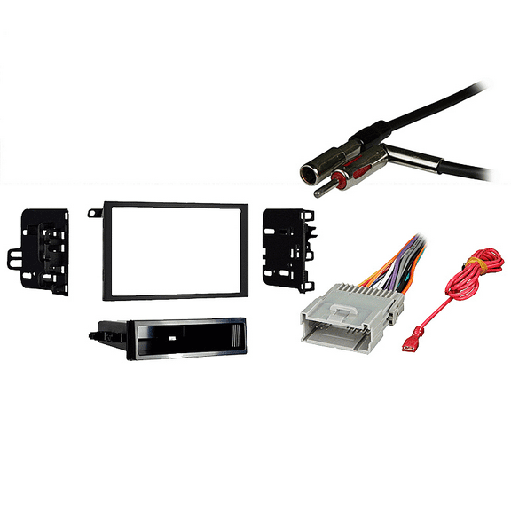Fits Chevy Blazer 2003-2005 Double DIN Stereo Harness Radio Install Dash Kit