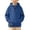 Navy, variant on BLVB Boys Quarter Zip Fleece Hoodie Soft Casual Long Sleeve Sweatshirt Pullover Kids Clothes with Pockets(White,14-15 Years)