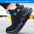 thumbnail image 6 of Safety Shoes Work Shoes Men Women Steel Toe Cap Lightweight Sporty Protective Shoes Breathable Summer 6-10.5, 6 of 7