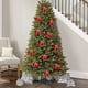 thumbnail image 5 of Decoraciones Del Árbol de Navidad Bola de Espuma de 3 Pulgadas Colgante Del Árbol de Navidad Bola Colgante Tela de Forma de Estrella Diseño de Decoración de Bola Impresa Ornamentos Del Árbol de Navida, 5 of 6