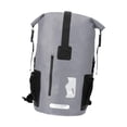 thumbnail image 2 of Mochila impermeable de 55 litros, diseño ergonómico, bolsa seca de PVC de 13 x 22,8 pulgadas, ligera y versátil para aventuras al aire libre. Gris, 2 of 8