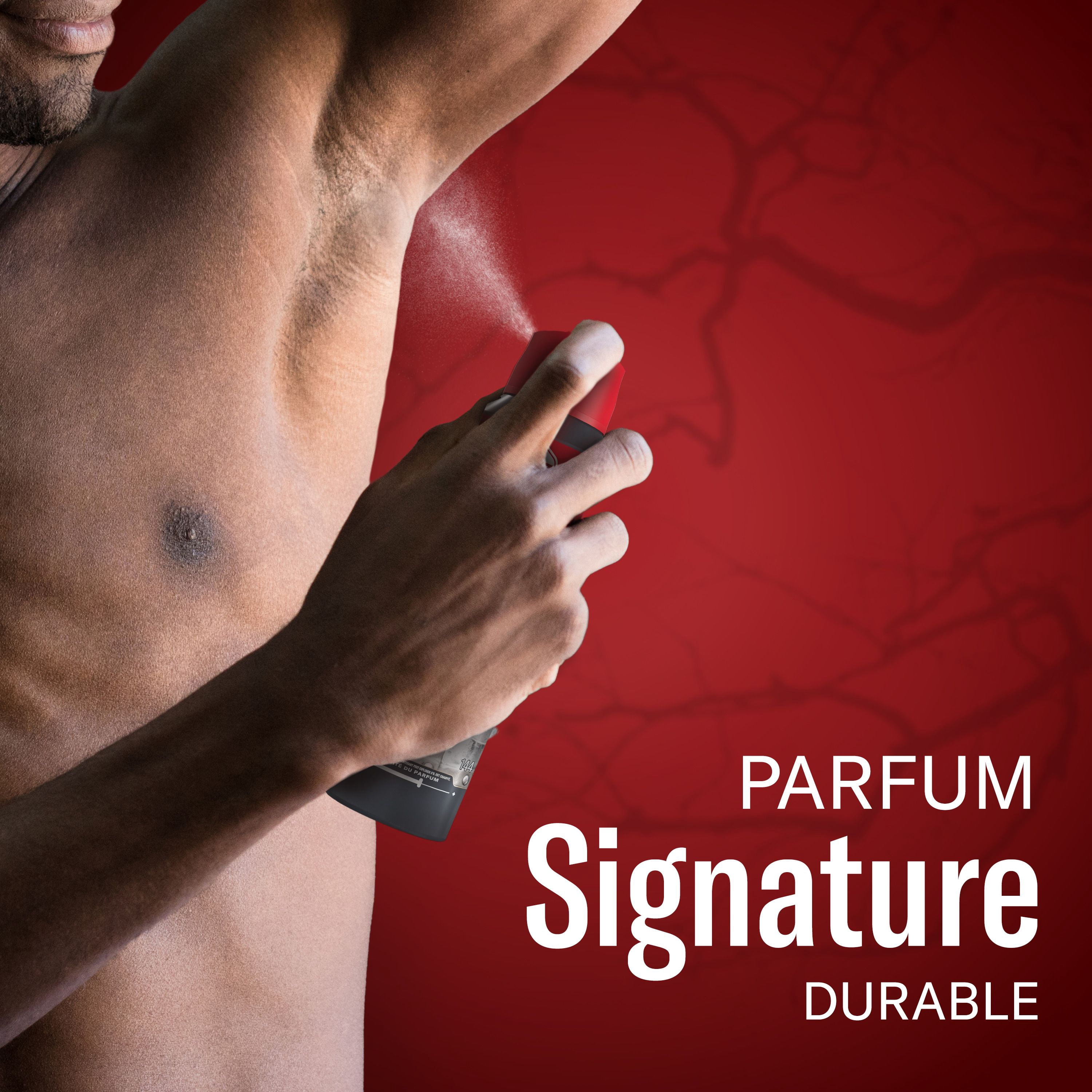 Vaporisateur pour le corps Old Spice Collection rouge pour hommes, parfum Legacy, parfum rafraîchissant, protection contre les odeurs toute la journée, fraîcheur longue durée