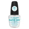 thumbnail image 2 of (3 pack) L.A. COLORS Color Craze Nail Polish, Rapid Dry Topcoat Treatment, Clear, 0.44 fl oz, 2 of 9