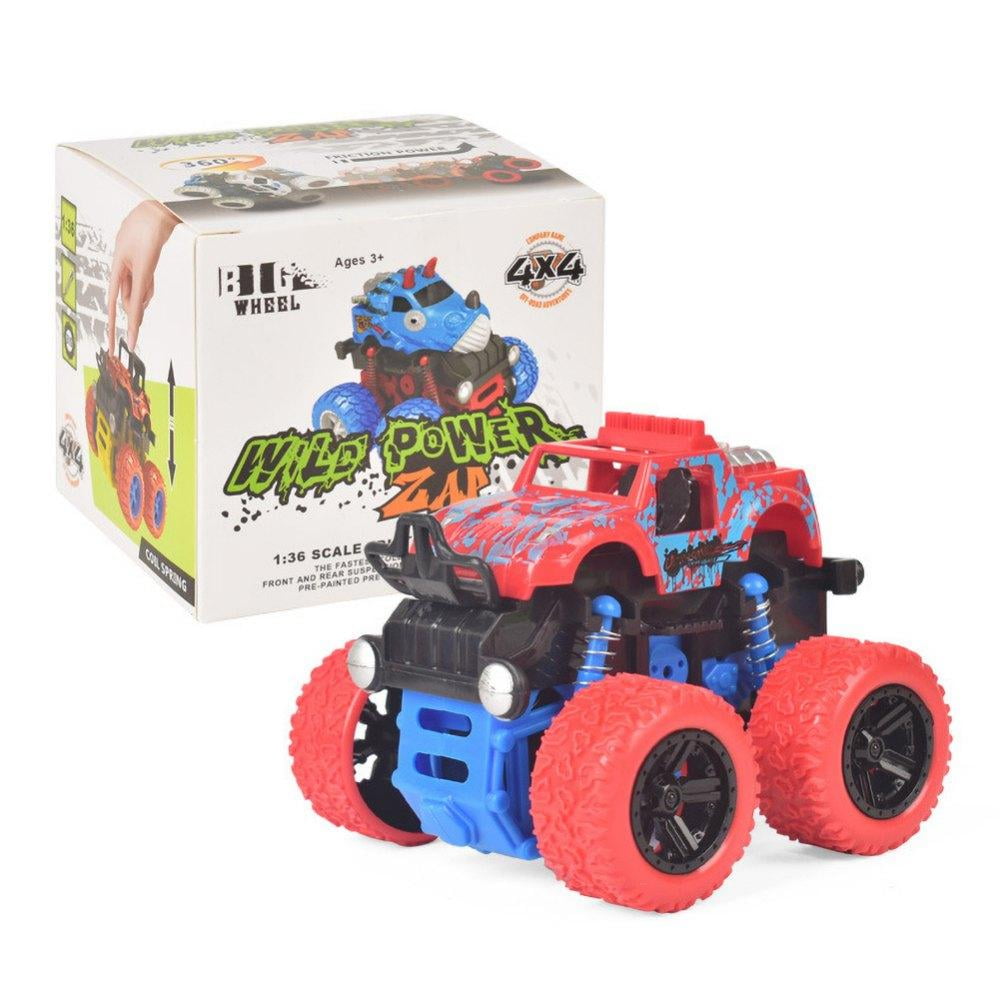 Toddler Monster Truck Toys for Boys, Friction Powered Cars for Kids, Dinosaur Toys for 3 4 5 6