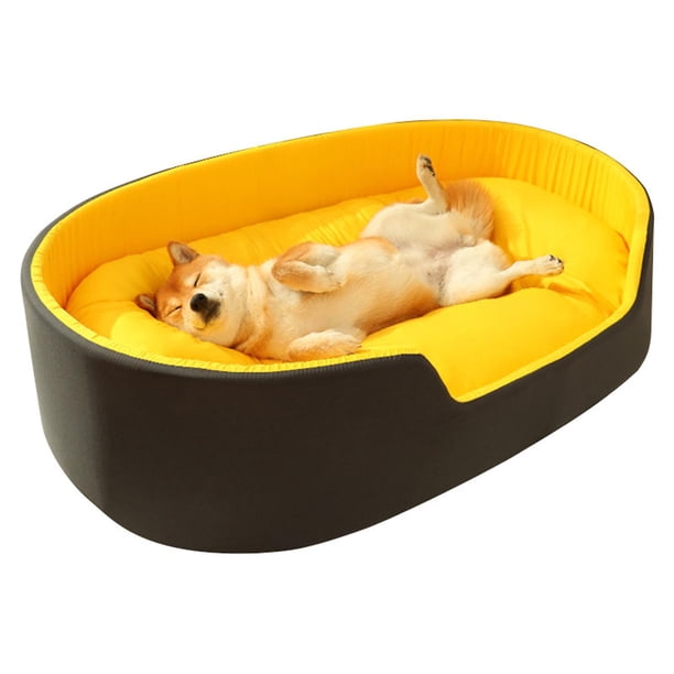 Cama para perros y gatos de dos colores, cama para cachorros, forro polar suave y cálido, nido para gatitos, sofá para mascotas, camas para gatos