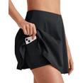 thumbnail image 2 of G4Free Tennis Skirts for Women Elastic Waist Pleated Casual Athletic Golf Pickleball Skorts with Pockets, 2 of 8