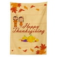 thumbnail image 3 of Ambesonne Thanksgiving Tablecloth Rectangular Table Cover, Fall Celebration, 60"x90", Multicolor and Orange, 3 of 4