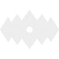 thumbnail image 4 of 18"W x 12"H x 2"ID x 5 1/2"C x 1"P Zoe Architectural Grade PVC Contemporary Ceiling Medallion, 4 of 11