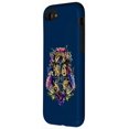 thumbnail image 2 of Funda para teléfono Harry Potter Hogwarts con escudo floral para iPhone SE, 2 of 3