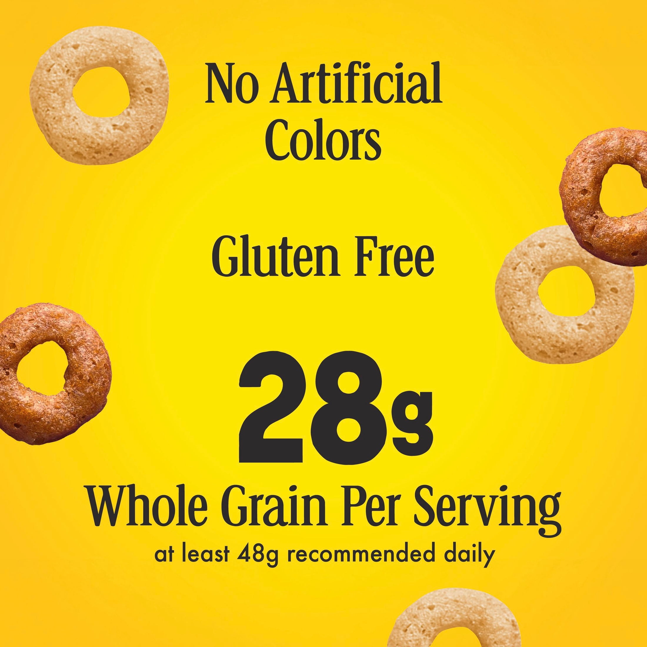 (6 pack) Multi Grain Cheerios, Heart Healthy Breakfast Cereal, Gluten Free, 9 oz