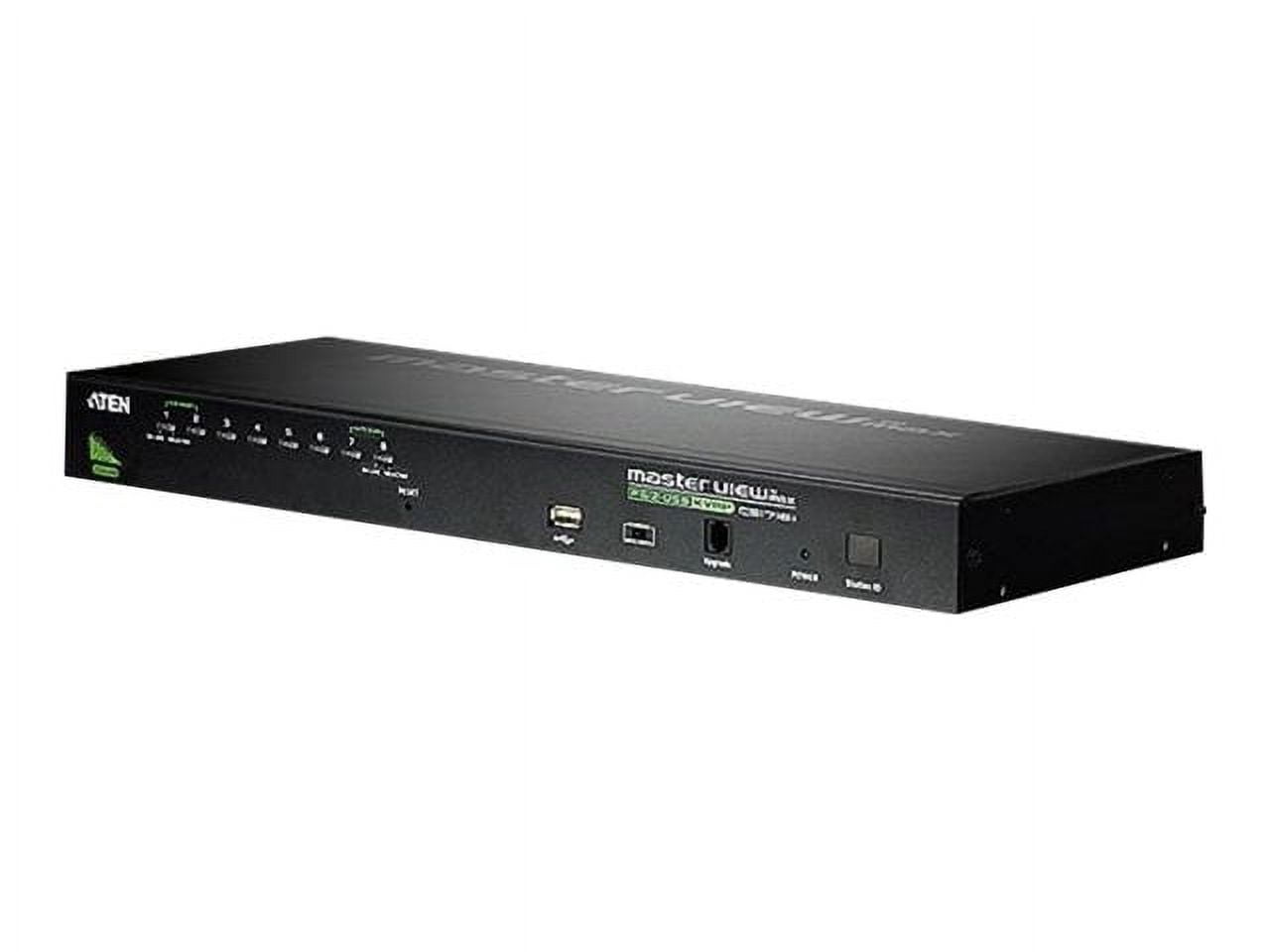 8PORT PS/2 USB CS1708A KVM SWITCH 1U RM W/ CABLES