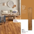 thumbnail image 2 of Piso vinílico DECOCLICK sistema click SPC estilo madera 11 piezas 2.45m2 Resistente al agua alto transito, 2 of 5