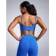 thumbnail image 2 of Sujetador deportivo CRZ YOGA Butterbreeze con cuello redondo para mujer, azul, 2 of 5