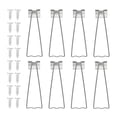 thumbnail image 3 of Photo Frame Back Supports Easel Back Stand For Photographers Silver 15X5.1cm Functional Design 1 Set, 3 of 4