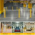 thumbnail image 4 of Shininglove 36inch Safety Bollard, 2 Packs Bollard Post for Driveway Barrier, Parking Pole, 4 of 7