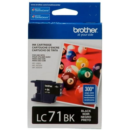 Brother - LC71BK Standard-Yield Ink Cartridge - Black