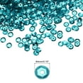 thumbnail image 2 of Unique Bargains Loose Sequins 4MM Silver Backed Sequins 3000Pcs Embroidery Sequins for Jewelry Making Crafts Sewing,Light Blue, 2 of 5