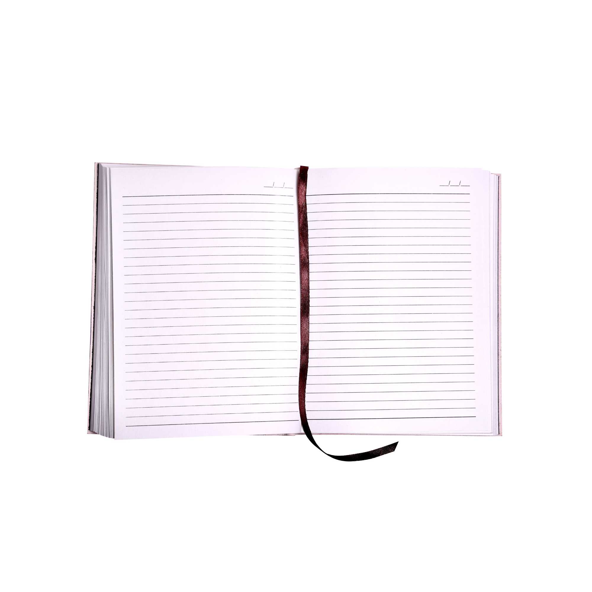 Leather Journal Notebook leafs design