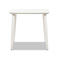 thumbnail image 2 of Pemberly Row 33.5" Square Outdoor Patio Table in Powder White, 2 of 11