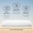 thumbnail image 4 of Almohada corporal Coop Home Goods Original, ajustable, 20 x 54 cm, 4 of 7