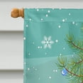 thumbnail image 3 of Caroline's Treasures BB9242CHF Chinchilla Christmas Flag Canvas House Size , Large, multicolor, 3 of 4