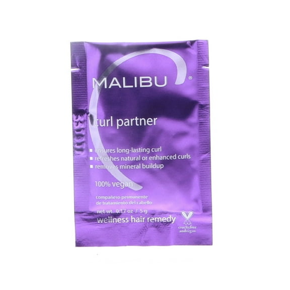 Malibu Curl Partner Health Wellness Treatment, 0.17 oz 12 Pack