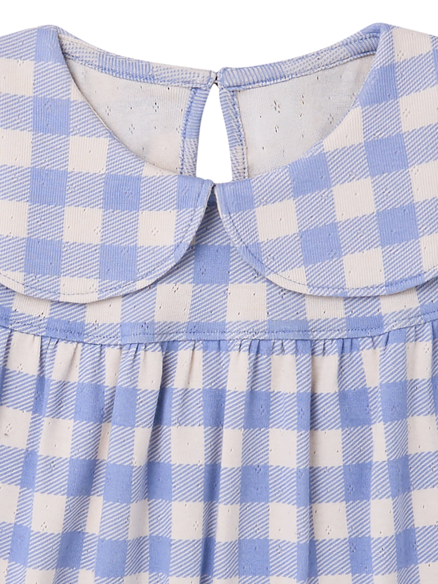 Modern Moments by Gerber Toddler Girl Peter Pan Collar Outfit Set, 2-Piece, Sizes 12 Months - 5T