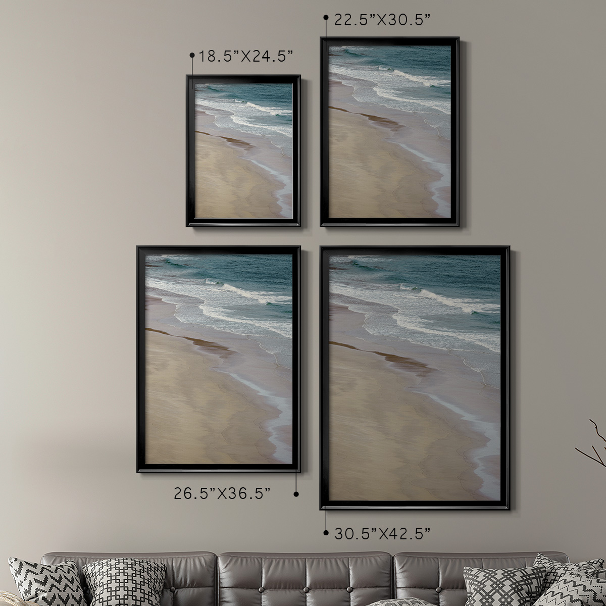 Low Tide Summer Premium Classic Framed Print - Ready to Hang